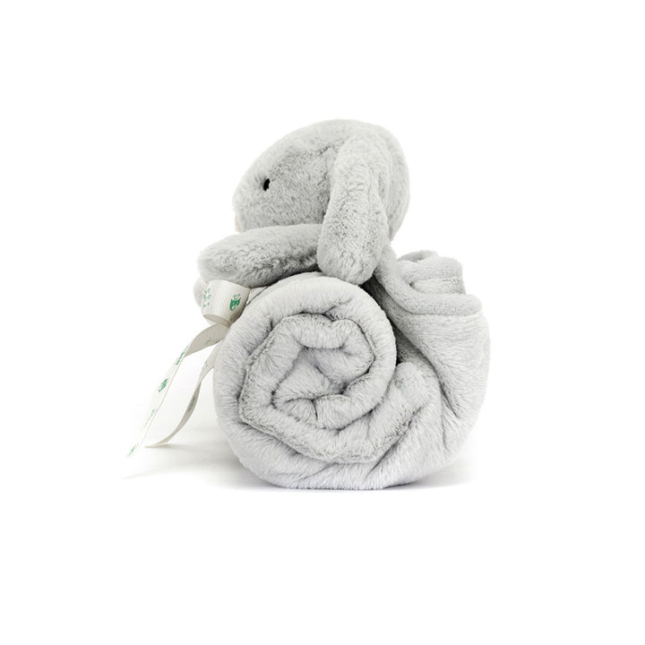 Bashful Bunny Blankie - Grey  Jellycat   