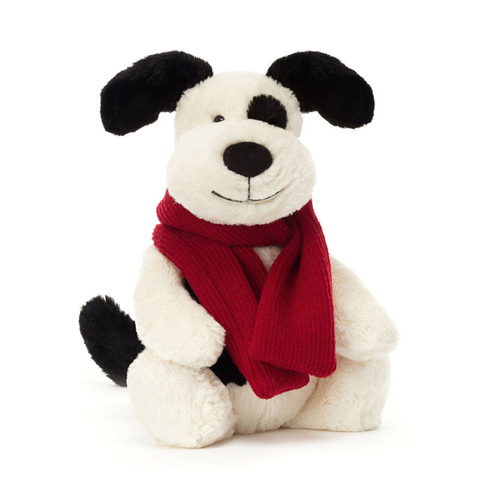 Bashful Winter Puppy Plush  Jellycat   