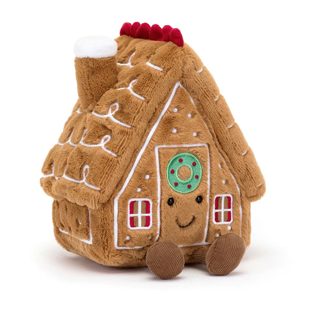 Amuseables Gingerbread House Plush  Jellycat   