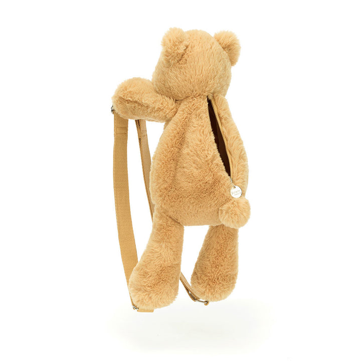 Smudge Bear Plush Backpack  Jellycat   