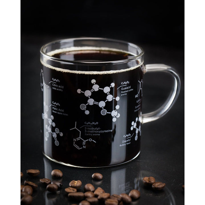 Coffee Chemistry Glass Mug Cognitive Surplus