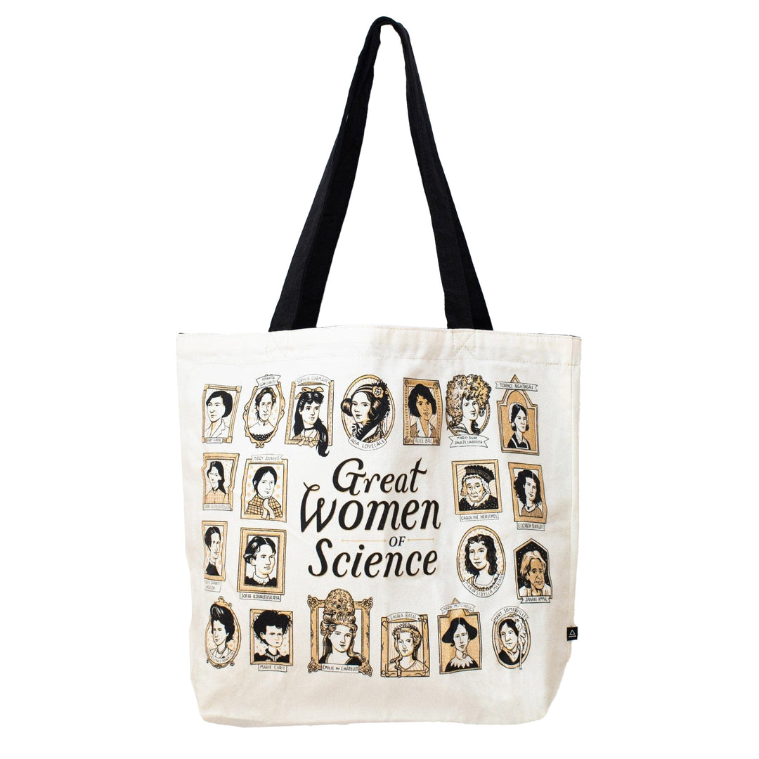 Great Women of Science Canvas Tote