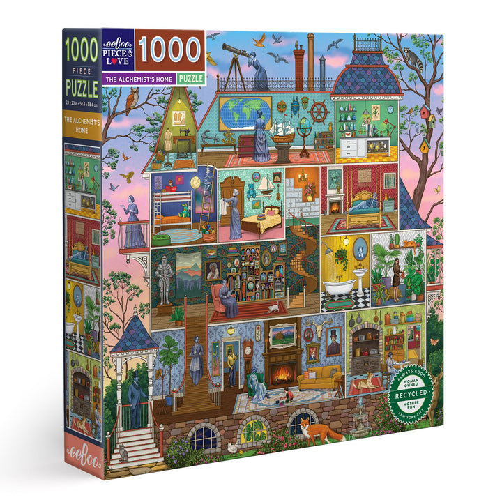 Alchemist's Home 1000 Piece Puzzle Jigsaw Puzzles eeBoo   