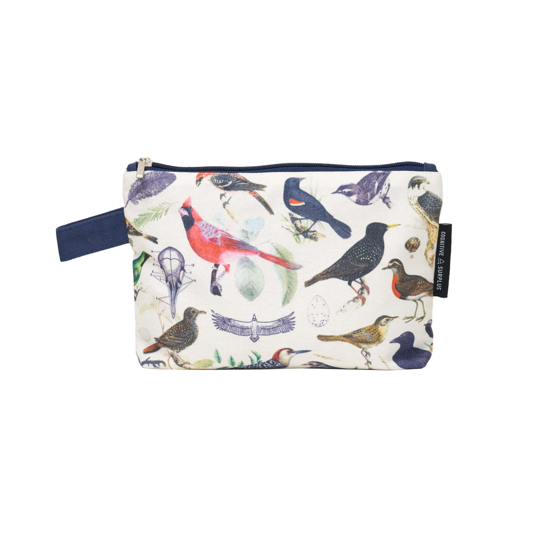 Ornithology Zipper Pouch Travel Pouches Cognitive Surplus   