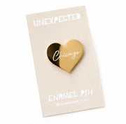 Chicago Heart Pin