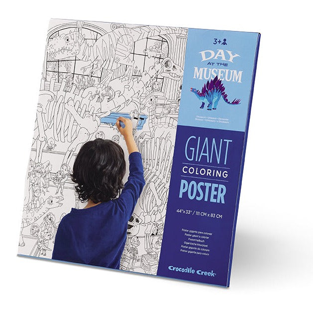 Day at the Museum Giant Coloring Poster