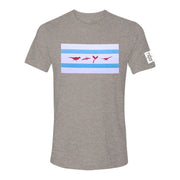 dino flag tee