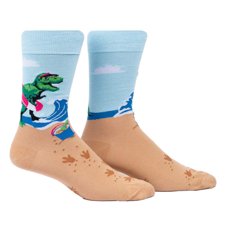Men's Dinos Gone Wild Crew Socks
