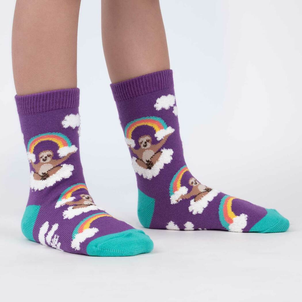 Junior Sloth Dreams Crew Socks 3-Pack