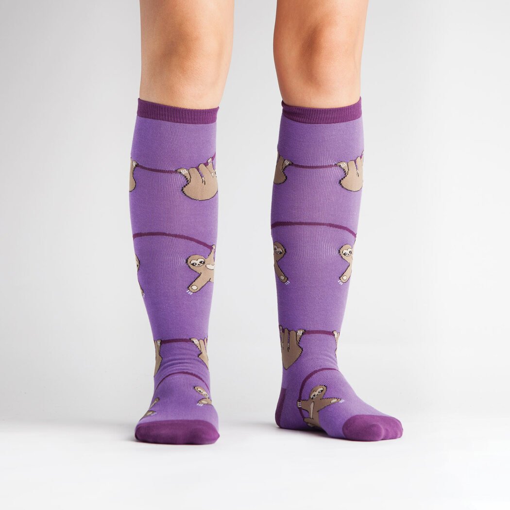 Women's Sloth Knee High Socks