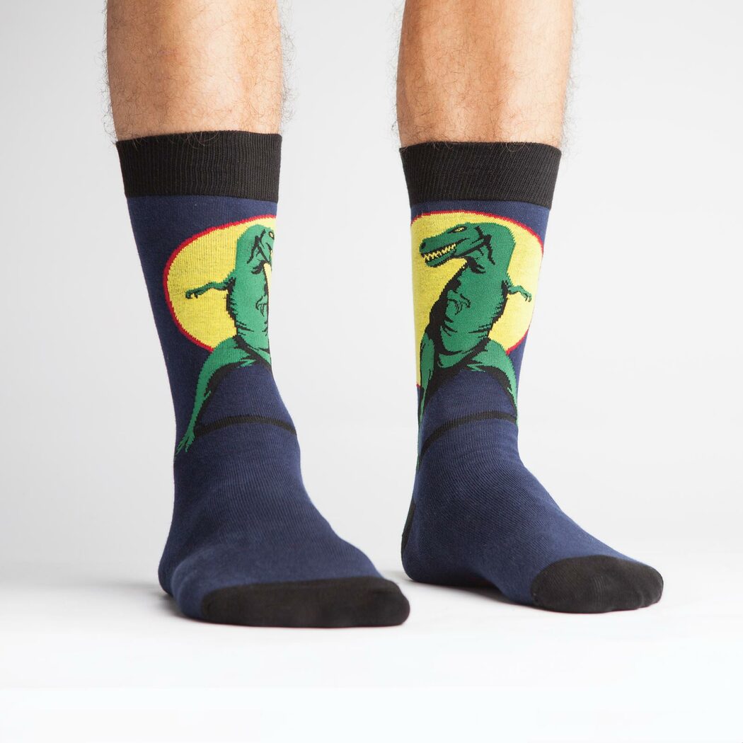 Men's T. rex Crew Socks