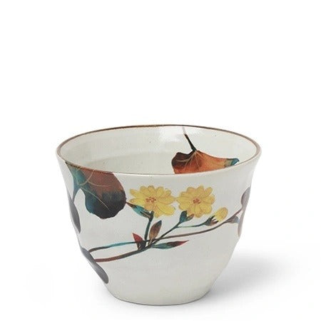 Floral Fall Tea Cup Set