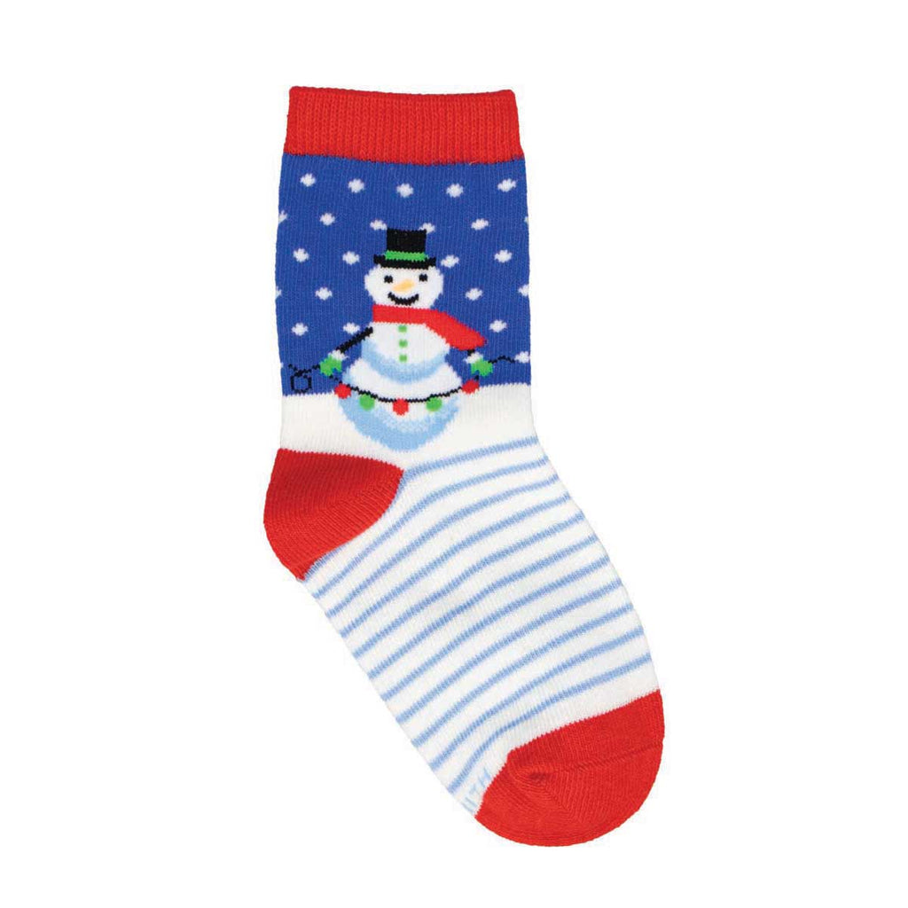 Youth Festive Snowman Socks  Socksmith   