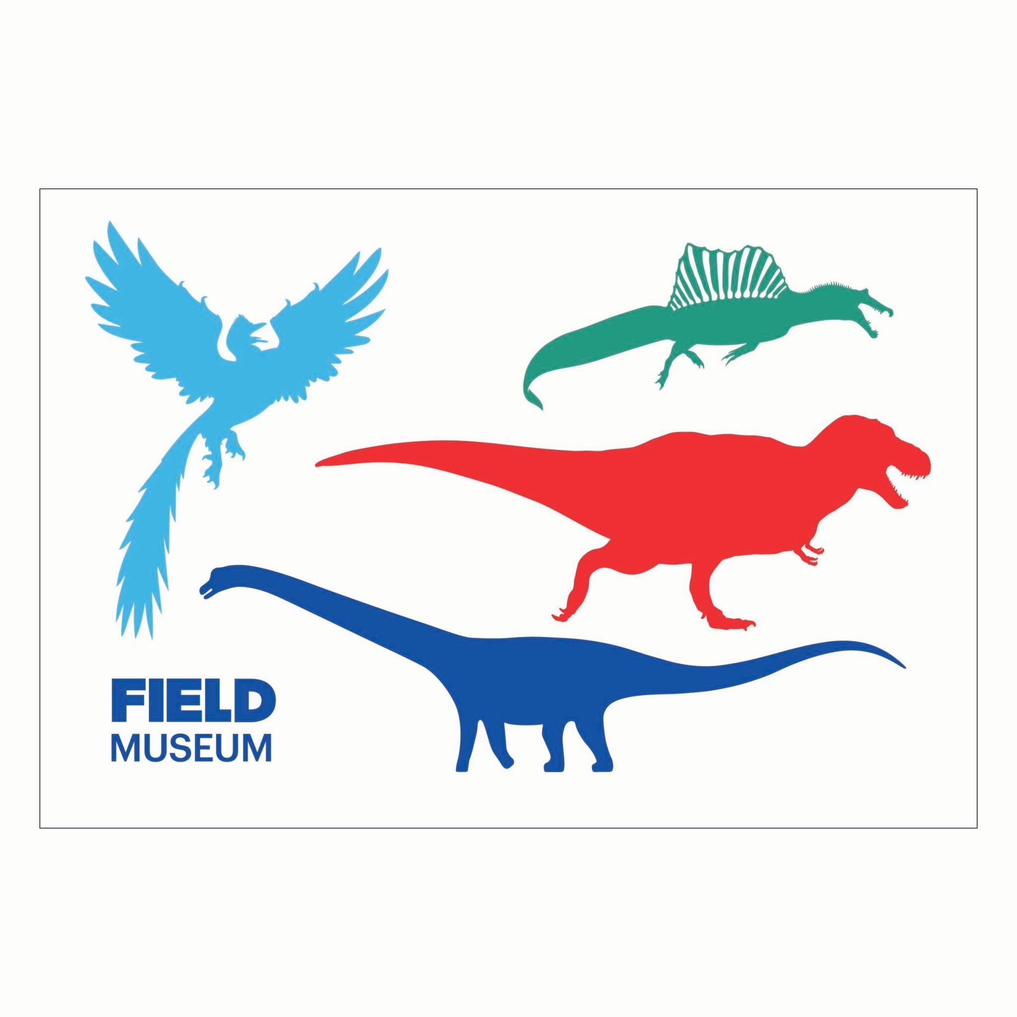 Field Museum Dinos Magnet