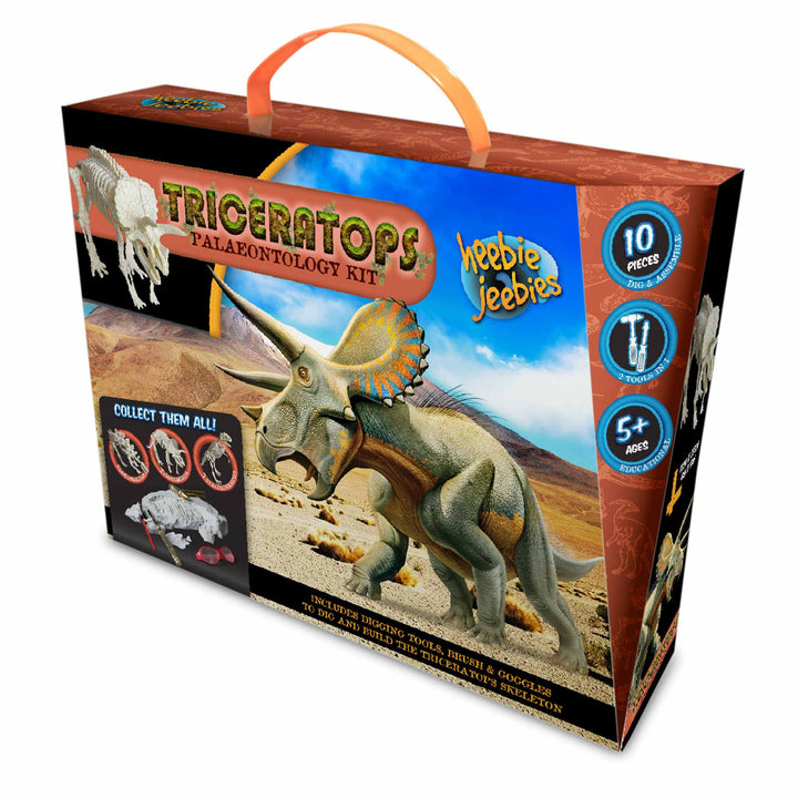 Triceratops Paleontology Kit Science & Exploration Sets Heebie Jeebies   