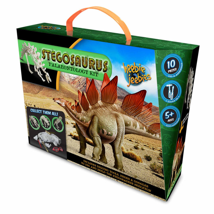 Stegosaurus Paleontology Kit Science & Exploration Sets Heebie Jeebies   