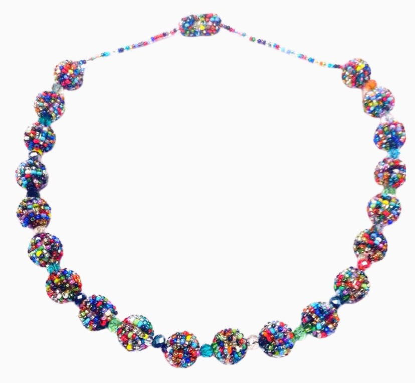 Shiva Seed Bead Necklace