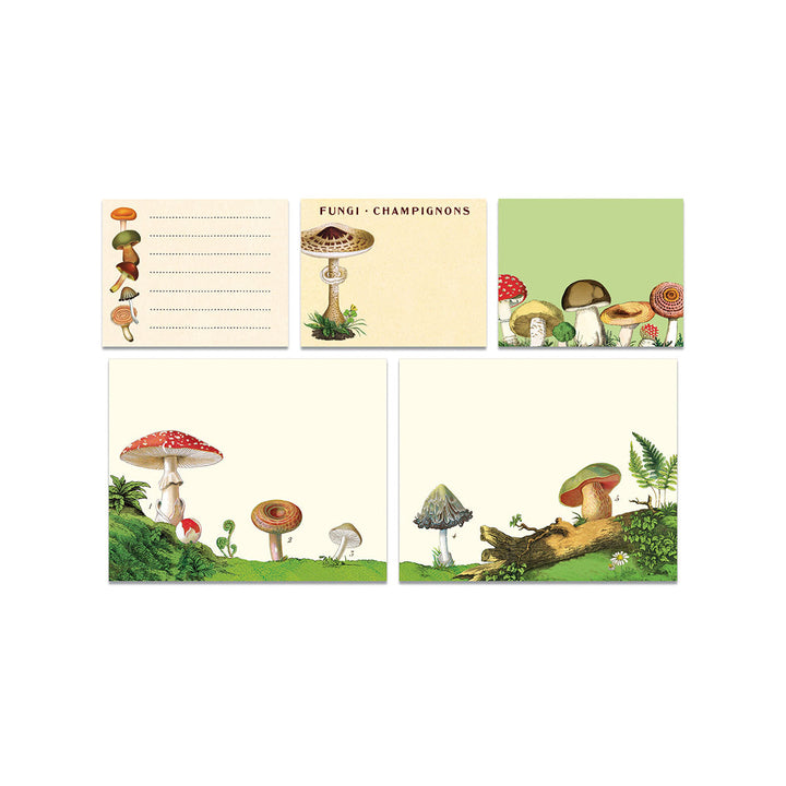 Mushroom Sticky Notes  Cavallini Papers & Co   