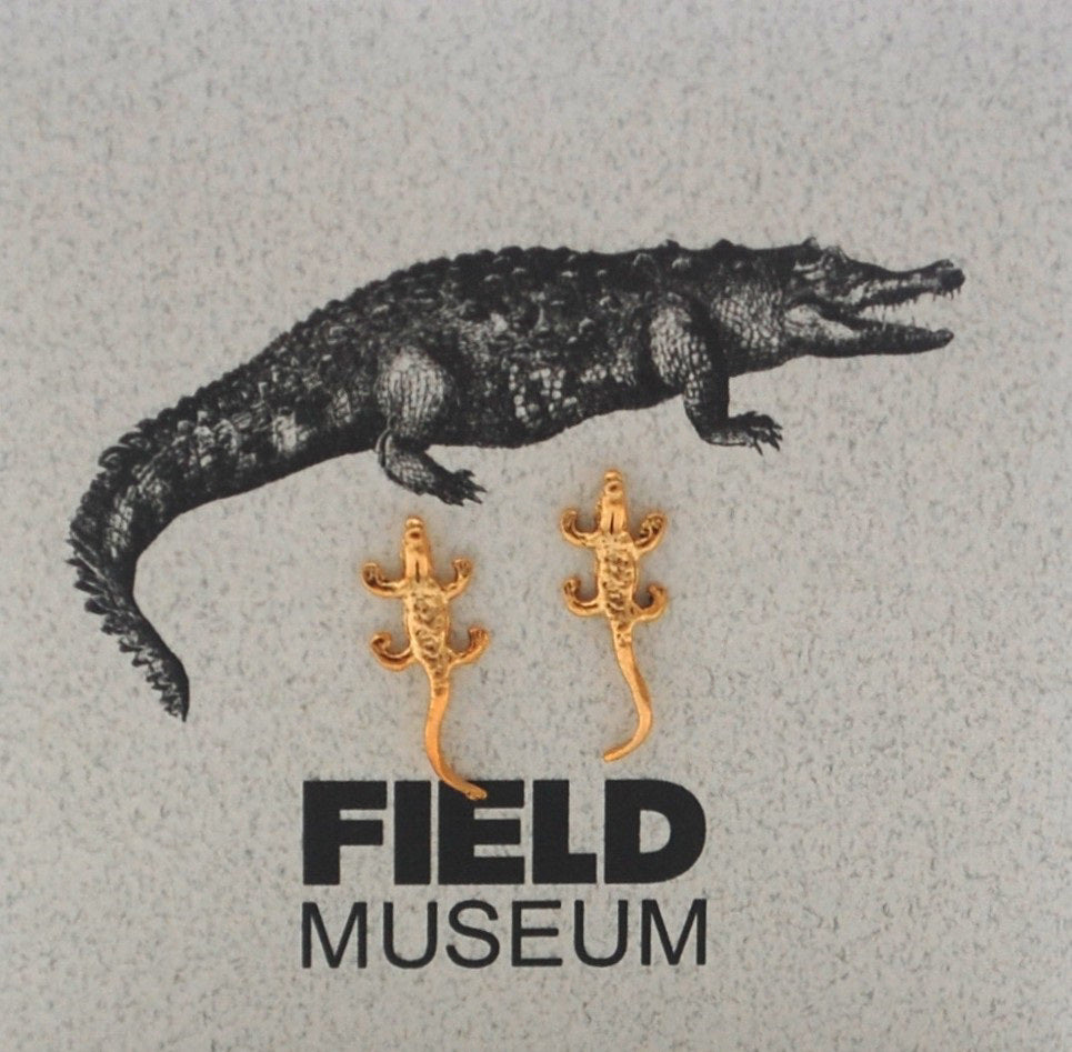 ER ALLIGATOR VERT POST GOLD FIELD BACKER