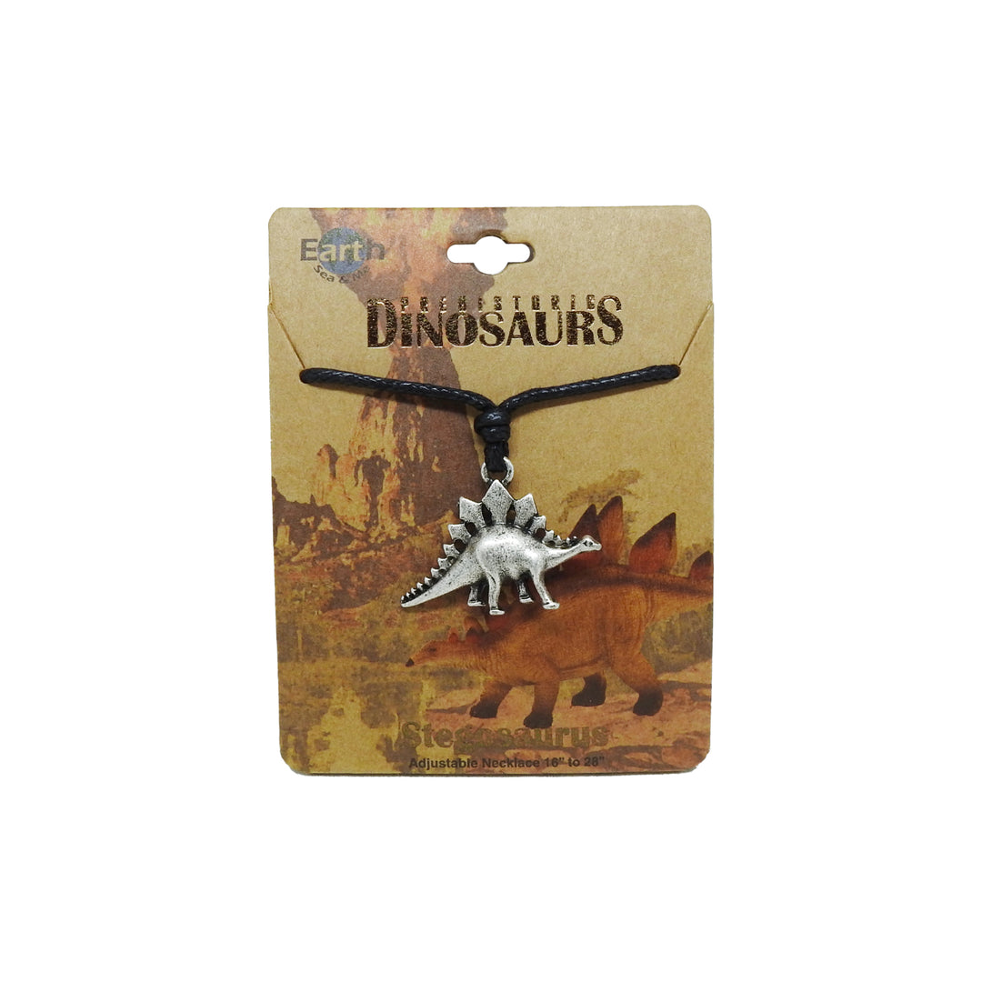 Pewter Stegosaurus Necklace  Cool Jewels   