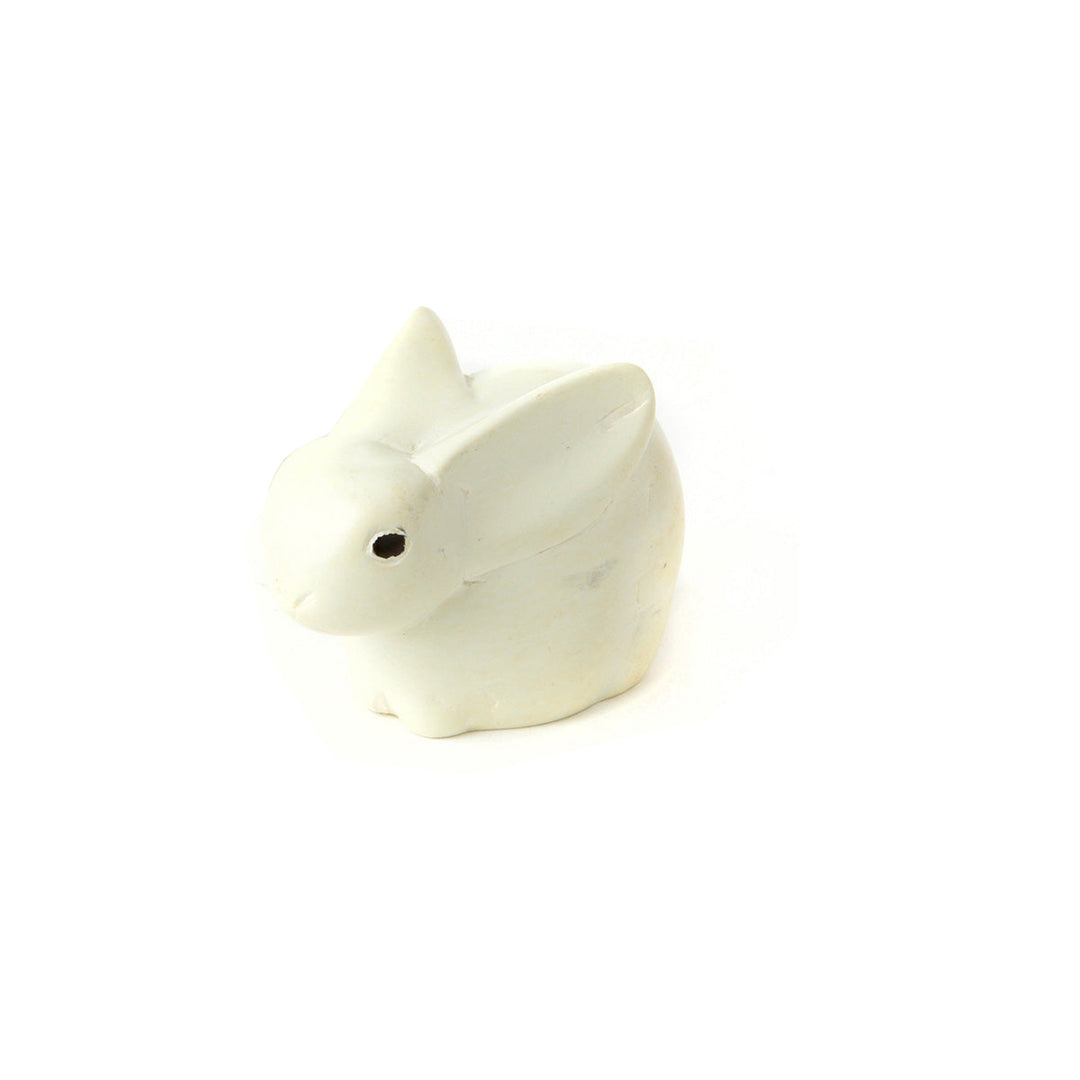 Baby Bunny Rabbit Soapstone  Swahili Imports   