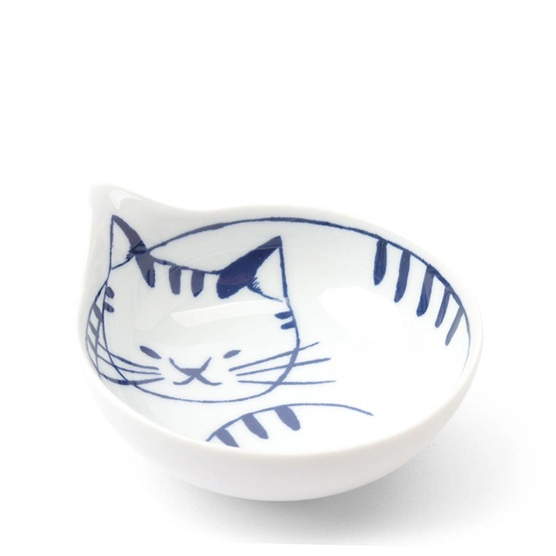 Nekotori Striped Cat Bowl  Miya Company   