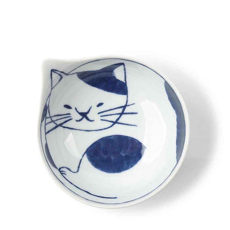 Nekotori Spotted Cat Bowl  Miya Company   