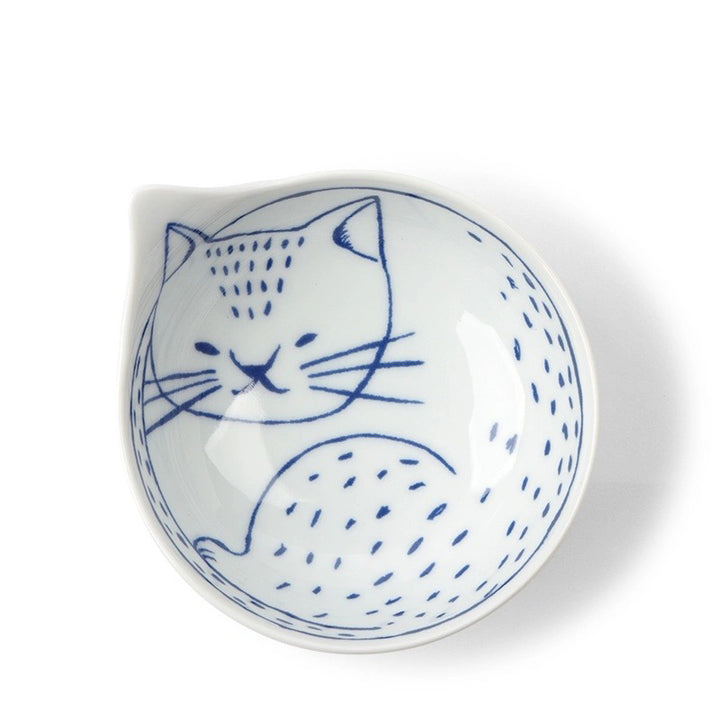 Nekotori Dotted Cat Bowl  Miya Company   