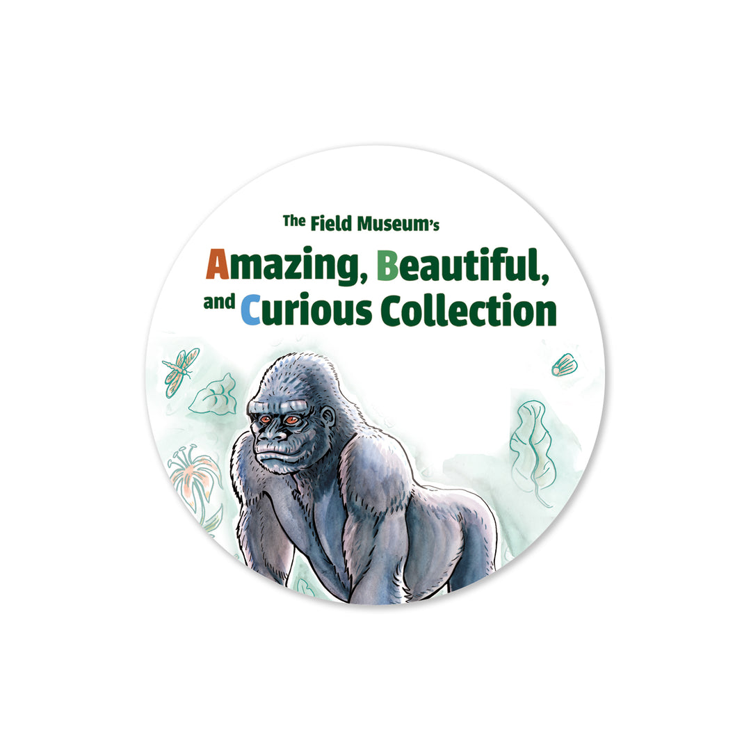 ABC Bushman the Gorilla Sticker Decorative Stickers Sticker Ninja