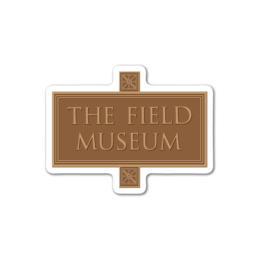 Field Museum Plaque Sticker Decorative Stickers Sticker Ninja