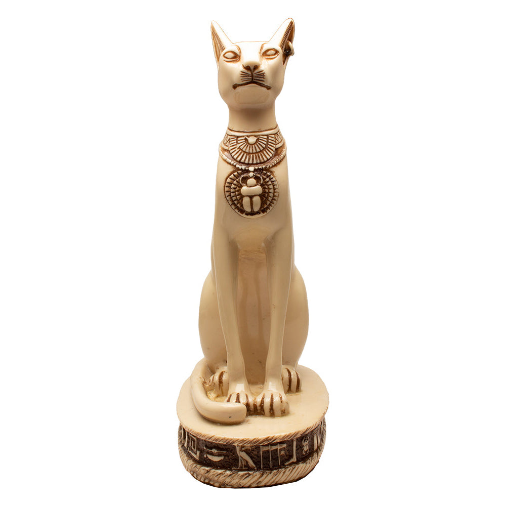 Bastet Statuette - White Sculptures & Statues Discoveries   