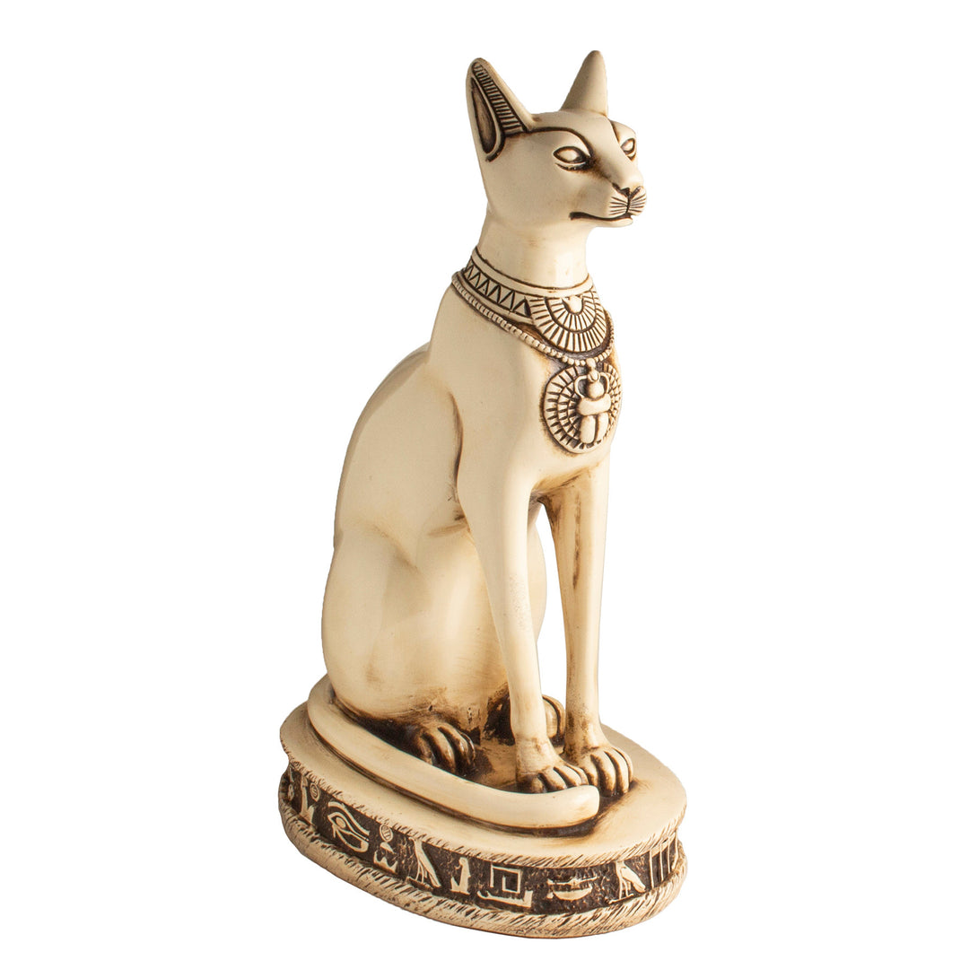 Bastet Statuette - White Sculptures & Statues Discoveries   