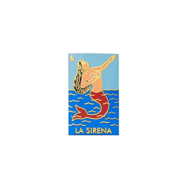 La Sirena Enamel Pin  The Found   