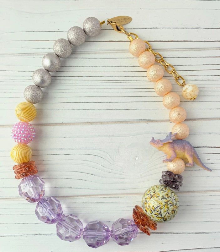 Triceratops Necklace