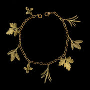 Petite Herbs Charm Bracelet