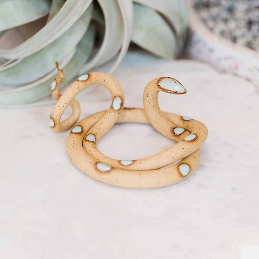 Selma the Ceramic Snake