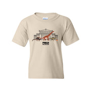 Museum Building Dinosaur Parade Youth Tee
