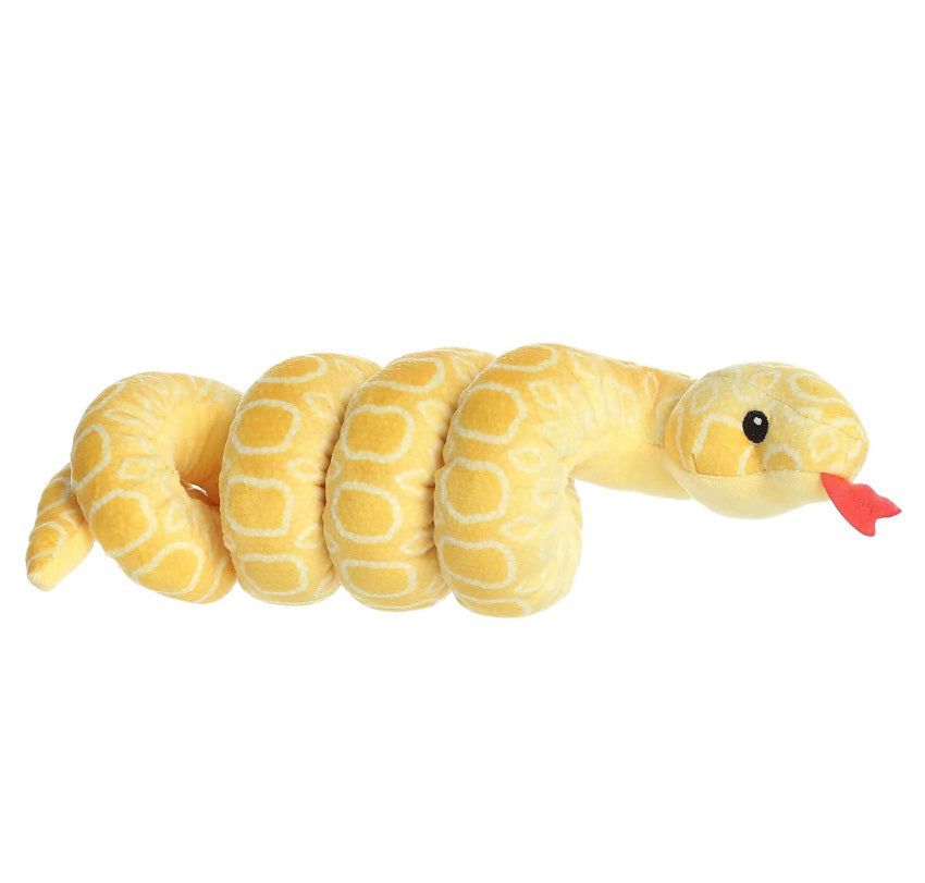 Albino Burmese Python Wrist Plush – Field Museum