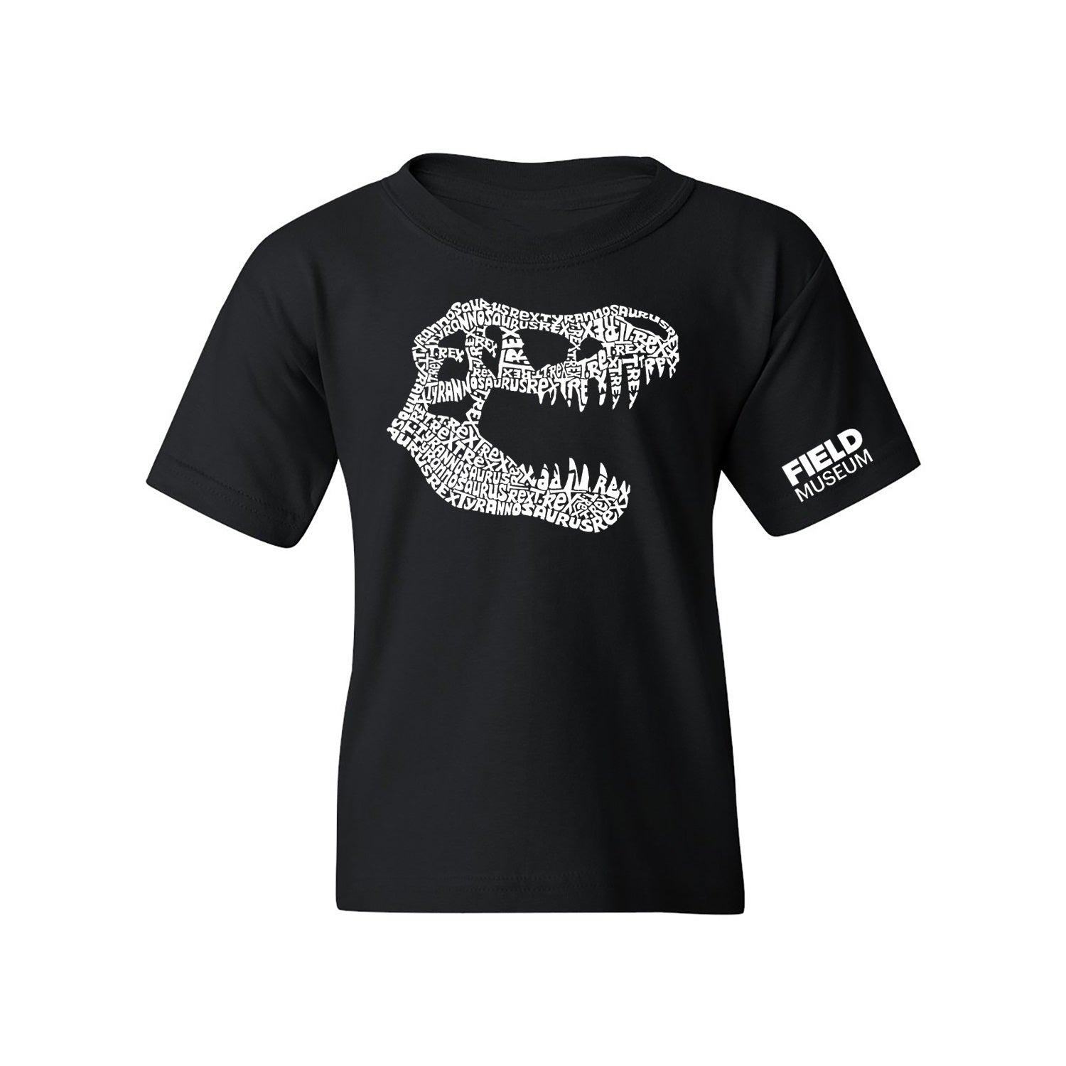 Youth T. rex Word Art Tee