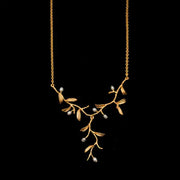 Night Willow Statement Necklace