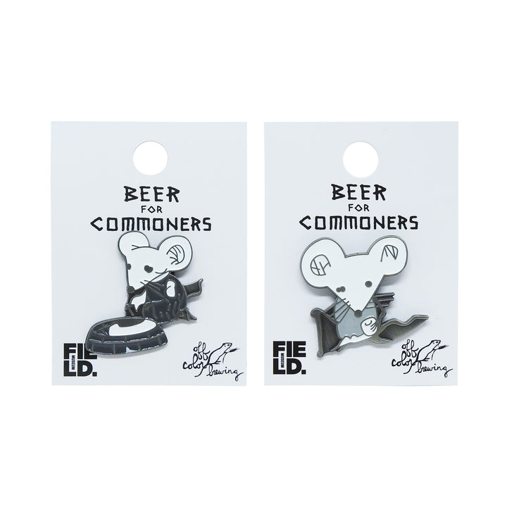 Beer for Commoners Lapel Pin Bundle