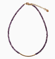 Purple Amethyst Necklace