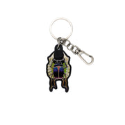blue-scarab-keychain
