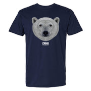 Polar Bear Face Adult Tee