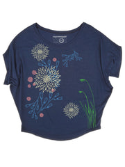 Night Blooms Ladies Tee Front