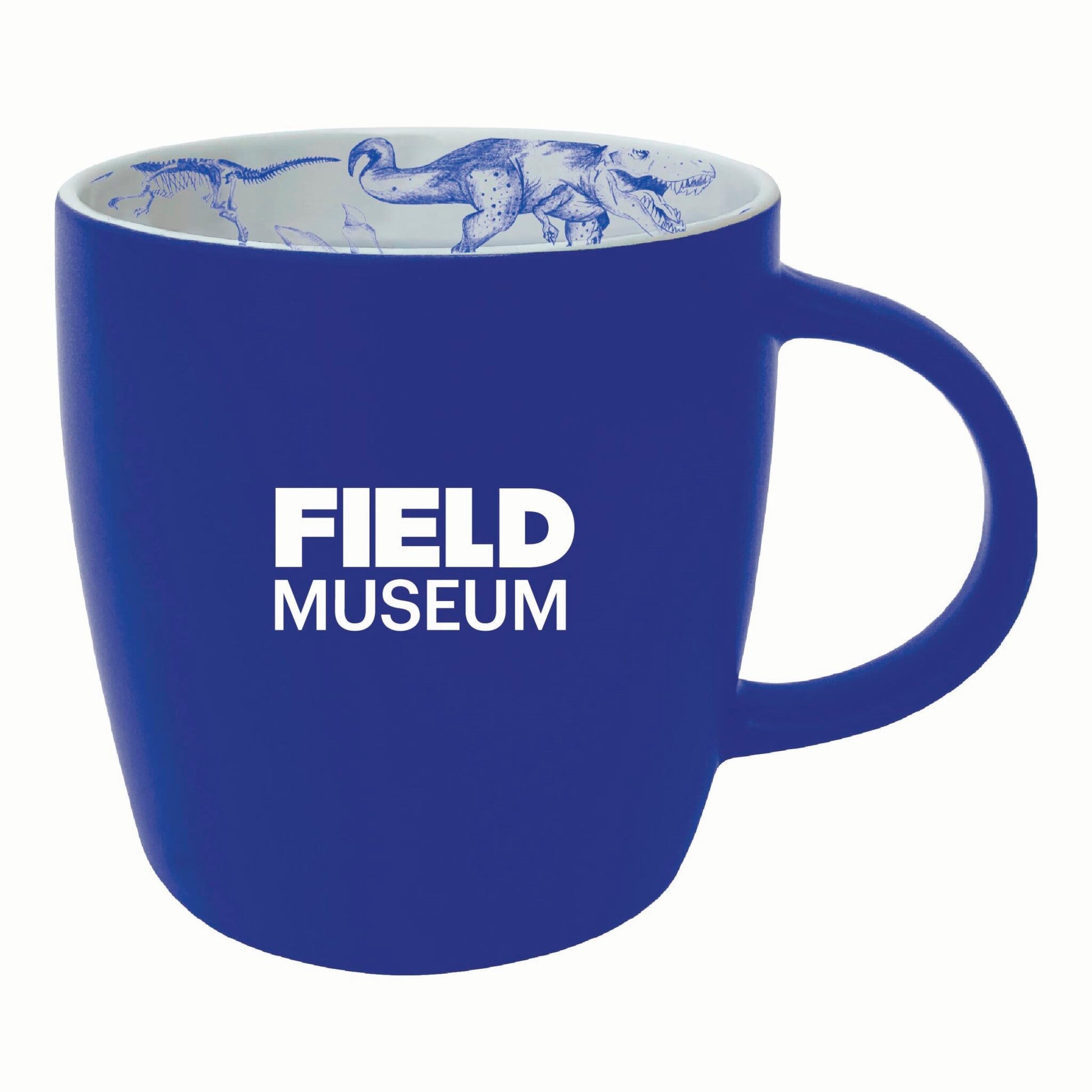 Mug Repeat T. rex Blue