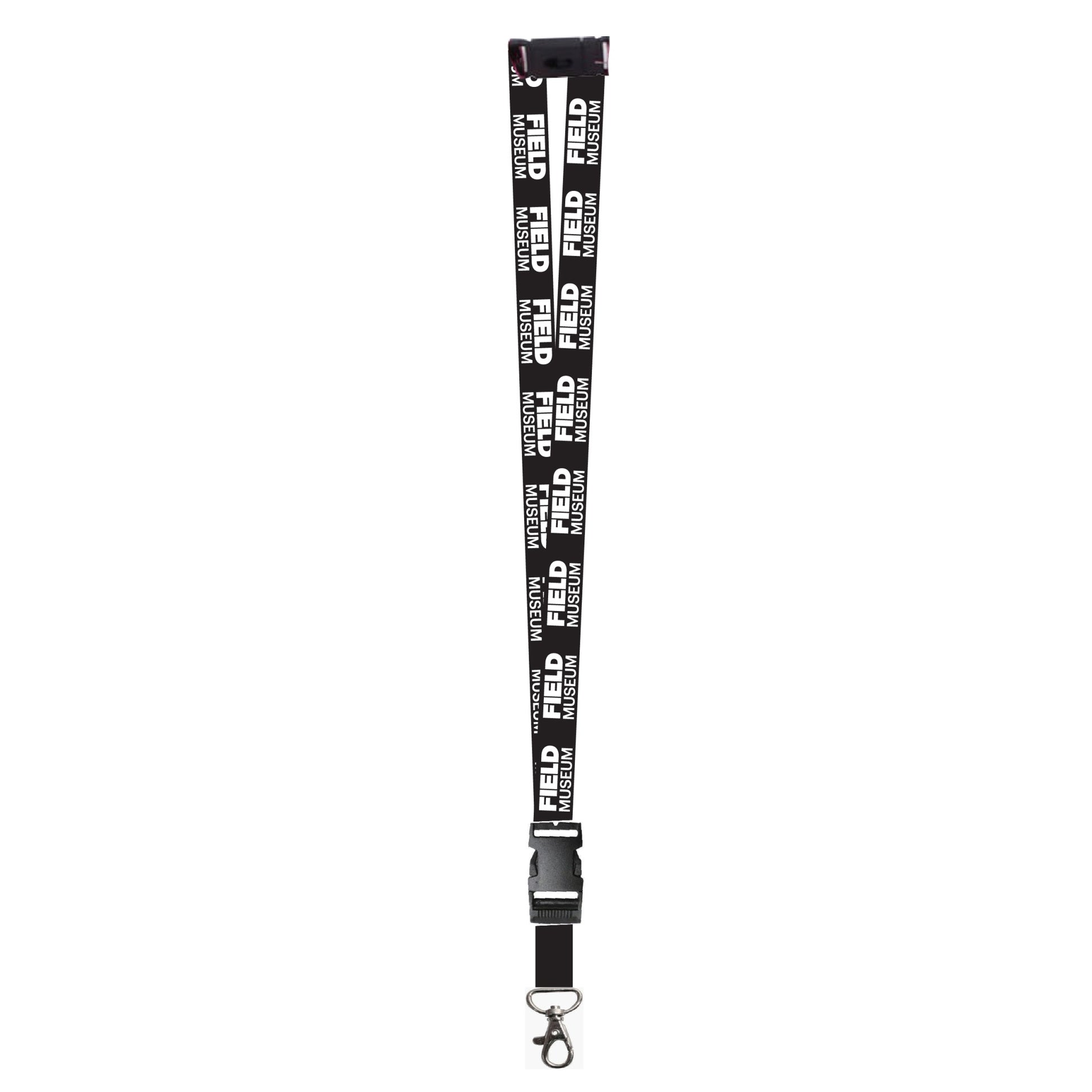 Logo Lanyard Field Museum Black