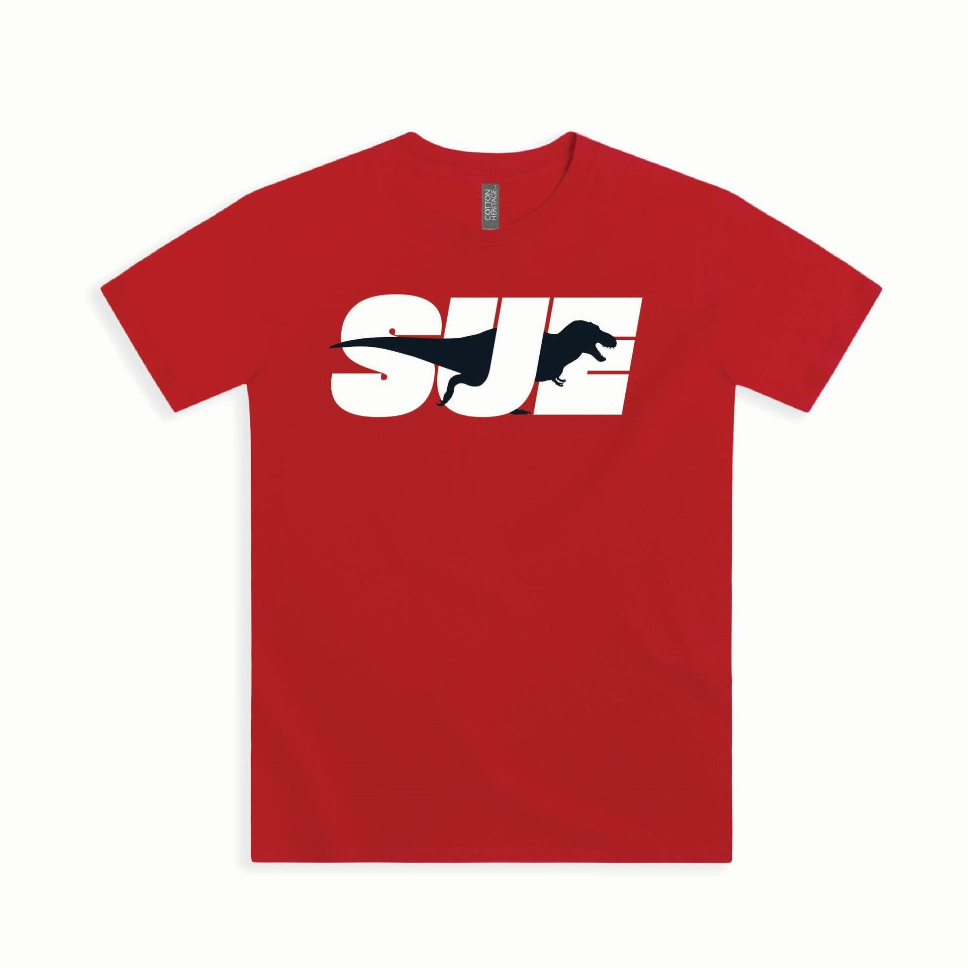 SUE the T. rex Youth Tee Red