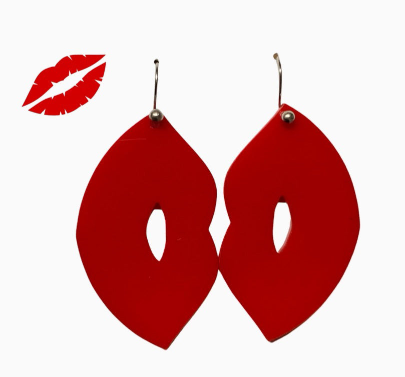 Kiss Lips Earrings
