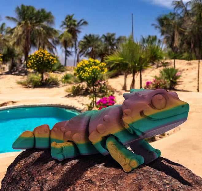 3D DUSTY BEARDED DRAGON